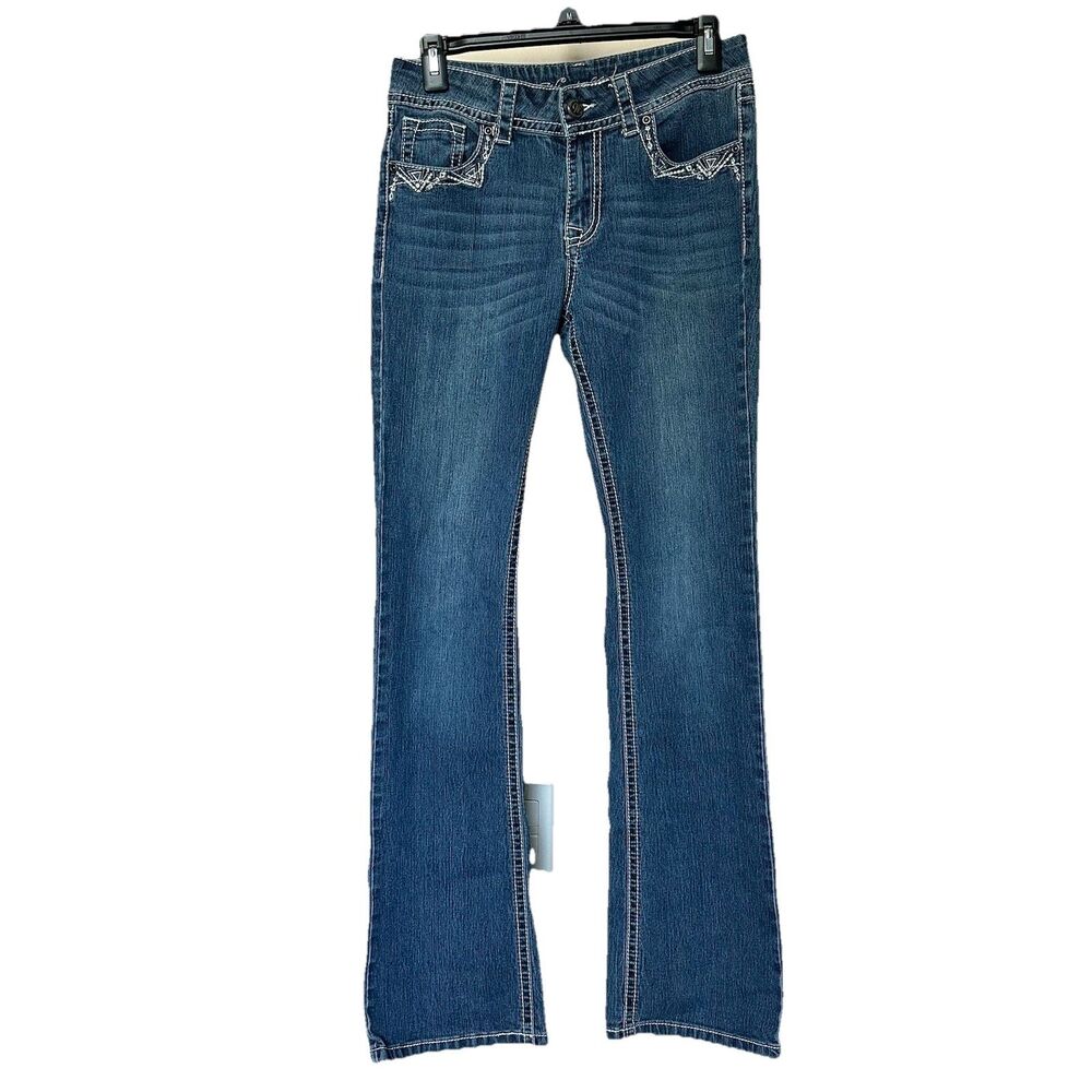 Wilfred Heart Jeans Women’s 28 X  31 Bootcut Western Rodeo Embroidered Retro Y2K